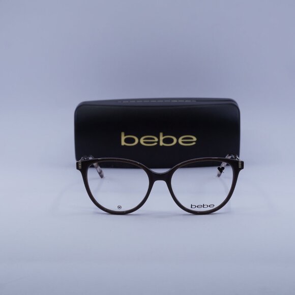 Bebe BB5215 232 Cat Eye Eyeglasses 52mm – Mink - Picture 2 of 10